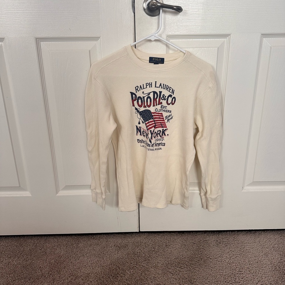 ralph lauren y2k graphic long sleeve